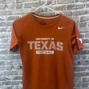 Nike‎ Burnt Orange Texas Longhorns Football Tee